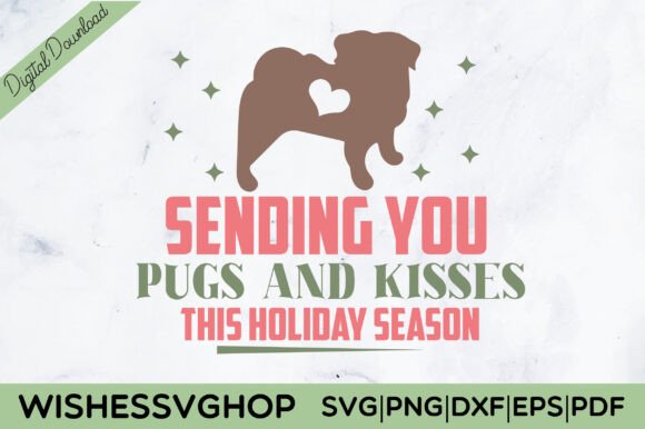 Christmas Dog Pun SVG PNG