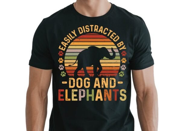 Easily Distracted by Dog and Elephants