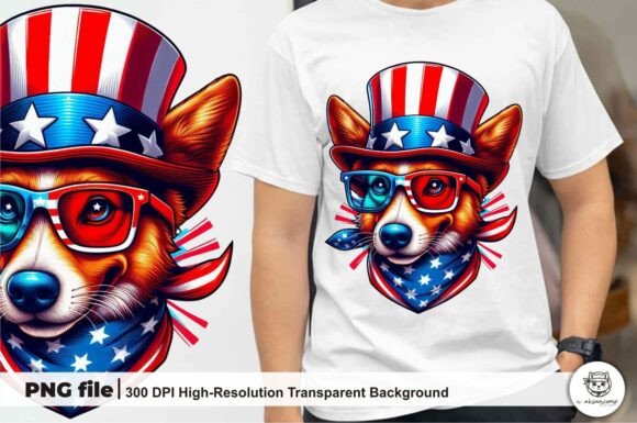 Patriotic Dog – 4th of July