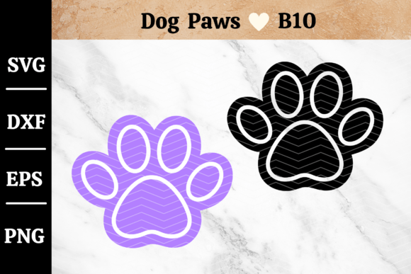 Paw Svg, Dog Paw Print Png Clipart B10